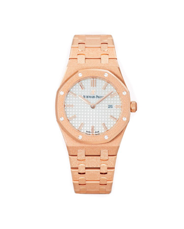 Audemars Piguet Royal Oak Ladies 34mm Gold White Dial