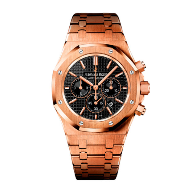 Audemars Piguet Royal Oak Chronograph 41mm Gold Black Dial