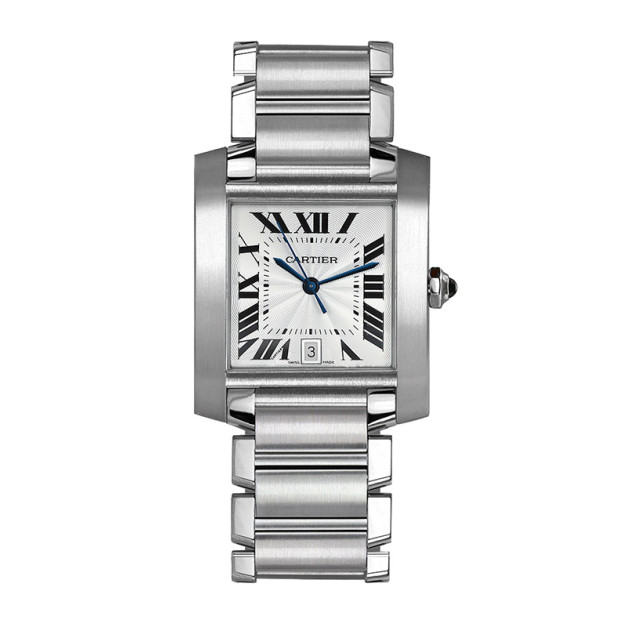 Cartier Tank Francaise 30mm Silver Dial