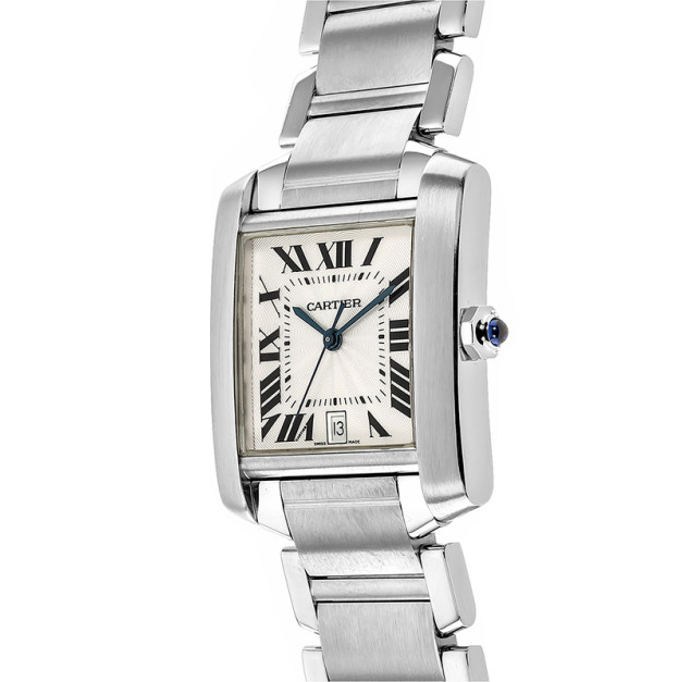 Cartier Tank Francaise 30mm Silver Dial