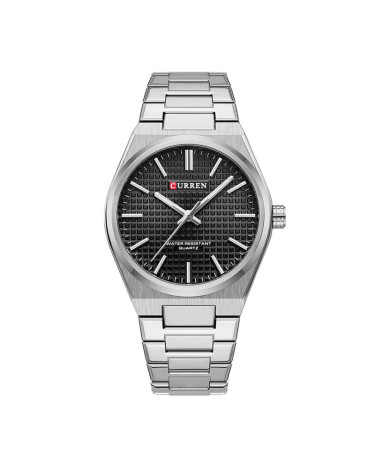 Curren 8439 Silver-Black