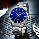 Curren 8425 Silver-Blue