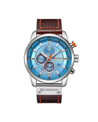 Curren 8291 Silver-Blue