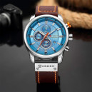 Curren 8291 Silver-Blue