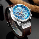 Curren 8291 Silver-Blue