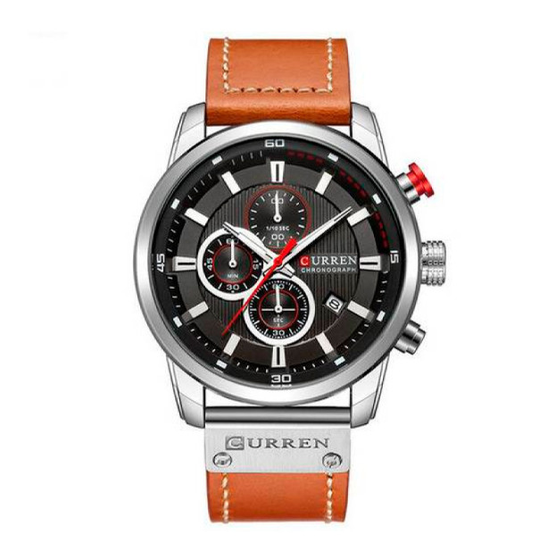 Curren 8291 Brown-Silver-Black