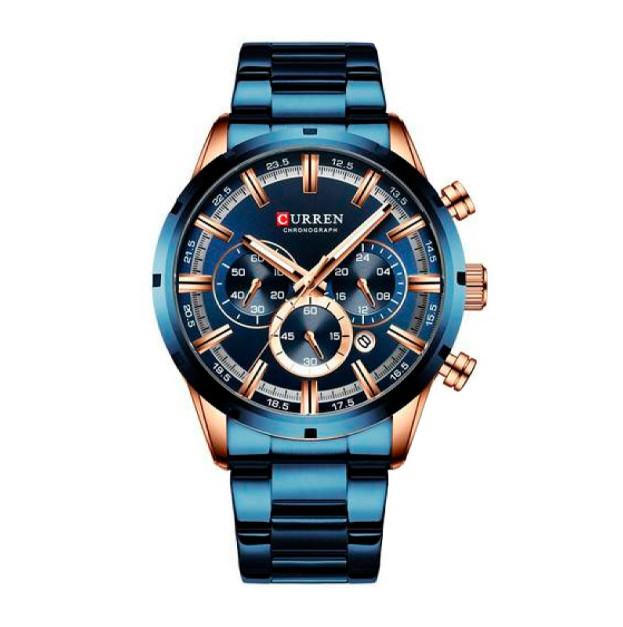 Curren 8355 Blue-Cuprum