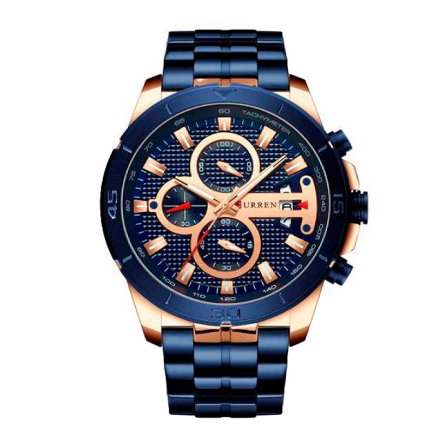 Curren 8337 Blue-Cuprum