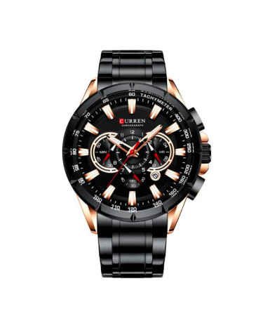 Curren 8363 Black-Cuprum