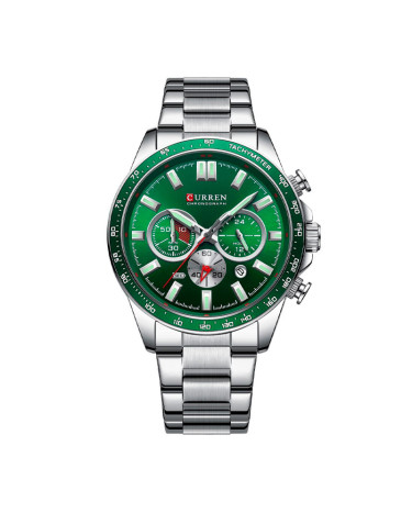 Curren 8418 Silver-Green