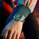 Curren 8418 Silver-Green