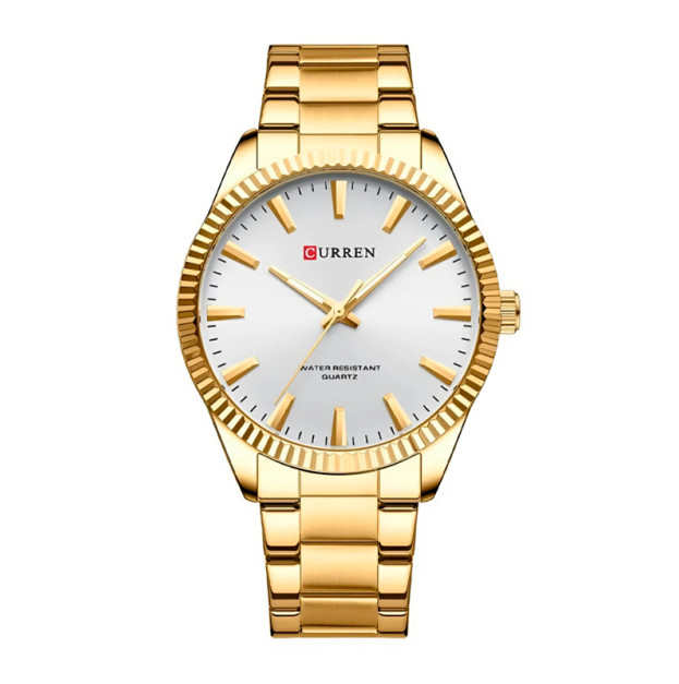 Curren 8425 Gold-White