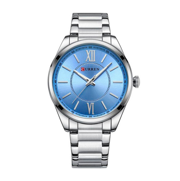 Curren 8423 Silver-Blue