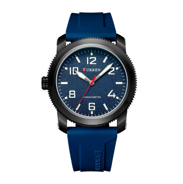 Curren 8454 Black-Blue