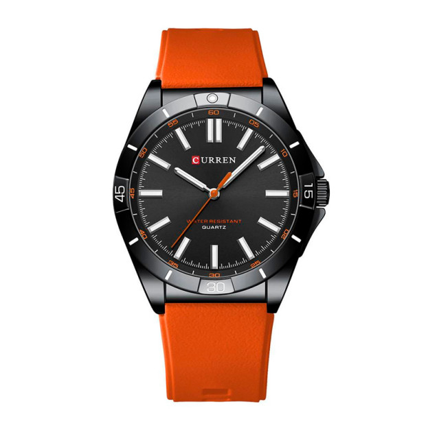 Curren 8449 Black-Orange
