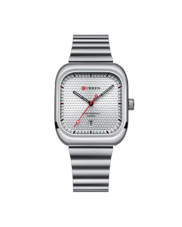 Curren 8460 Silver-Silver