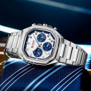 Curren 8459 Silver-White