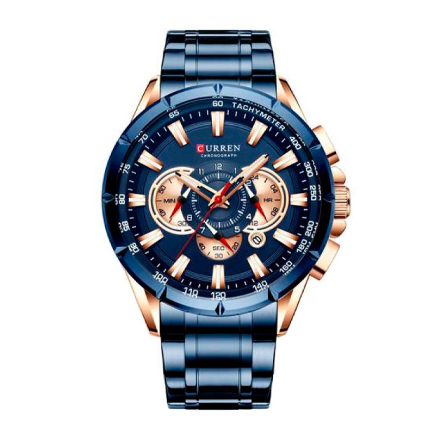 Curren 8363 Blue-Cuprum