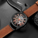 Curren 8299 Black-Gold-Brown