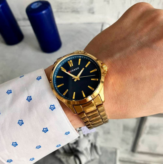 Curren 8322 Gold-Blue