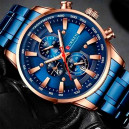 Curren 8351 Blue-Cuprum