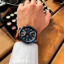 Curren 8379 Blue-Brown