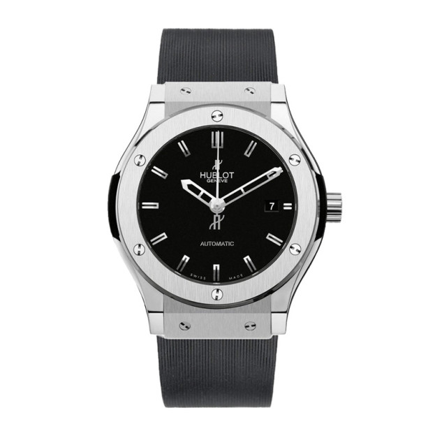 Hublot Classic Fusion 42mm 3-Hands Titanium Black
