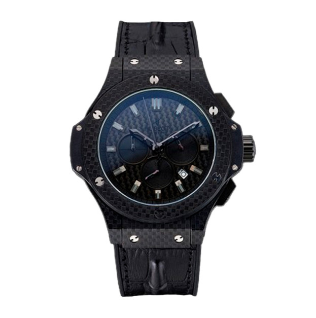 Hublot Big Bang Chronograph 42mm Carbon Leather Black