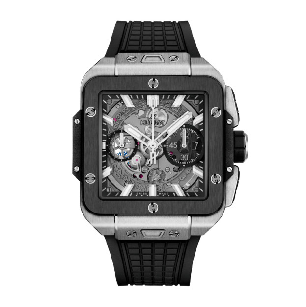Hublot Square Bang Unico 42mm Steel Black