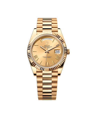 Rolex Day-Date 40mm Yellow Gold Dial Gold