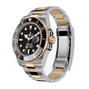 Rolex Submariner Date 41mm Oystersteel Yellow Gold Dial Black