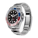 Rolex GMT-Master II 40mm Oystersteel Red Blue Dial Black