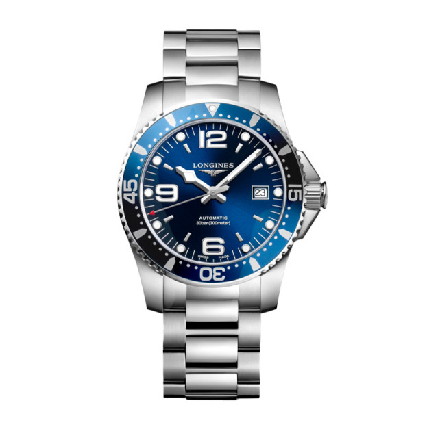 Longines HydroConquest 41mm Steel Dial Blue