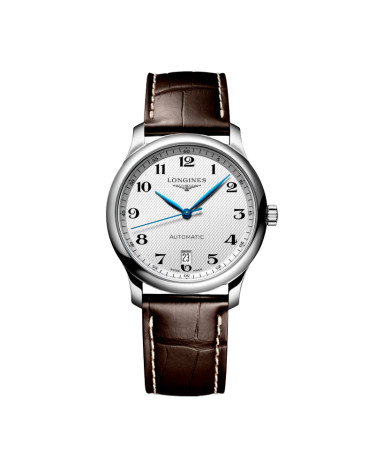 Longines Master Collection 39mm Dial White Leather