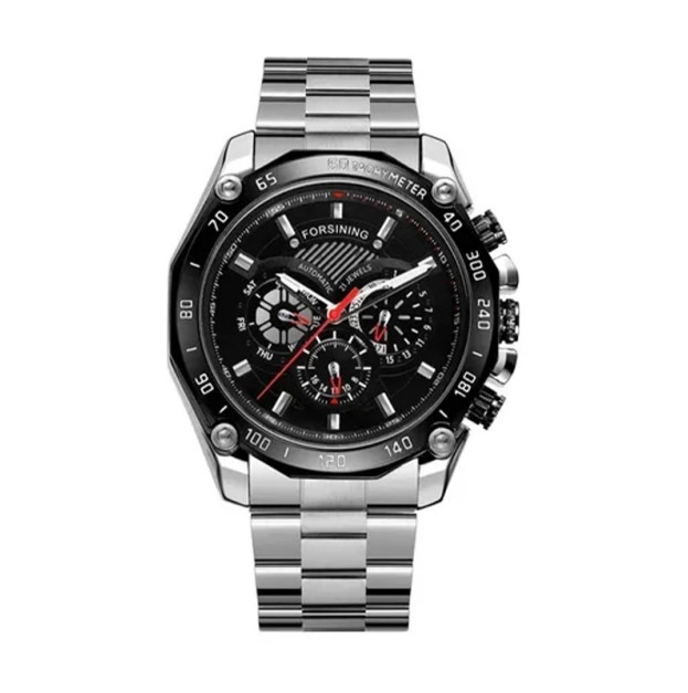 Forsining 6910 Silver Black