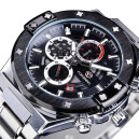 Forsining 6910 Silver Black