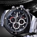 Forsining 6910 Silver Black