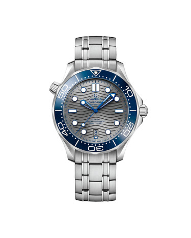 Omega Seamaster Diver 42mm Co-Axial Master Chronometer Grey Dial