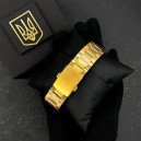 Patriot 022-3D Gold-Gold Steel