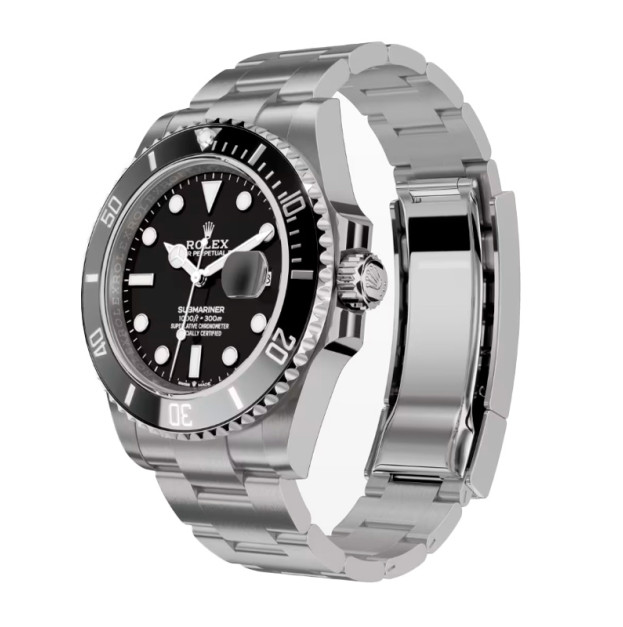 Rolex Submariner Date 41mm Steel Oystersteel Black