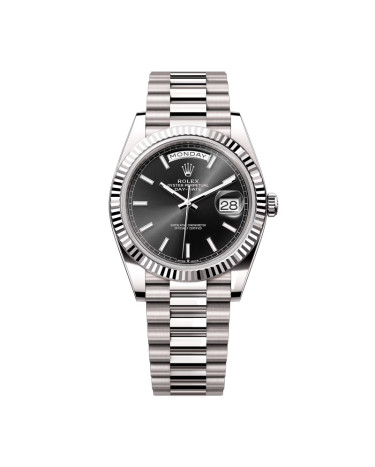 Rolex Day-Date 36mm Oystersteel Dial Black