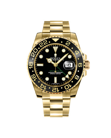 Rolex GMT-Master II 40mm Gold Black Dial