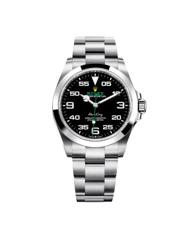 Rolex Oyster Perpetual Air King 40mm Dial Black