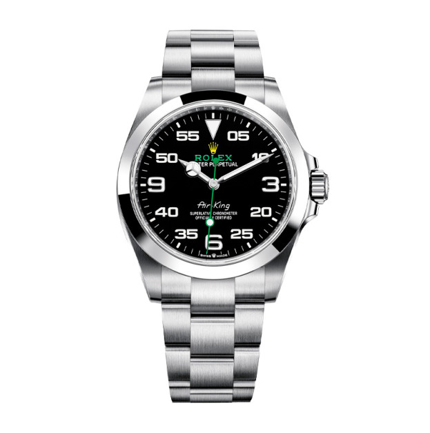 Rolex Oyster Perpetual Air King 40mm Dial Black