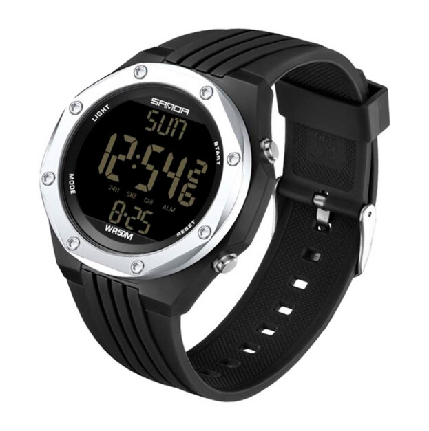 Sanda 6093 Black-Silver