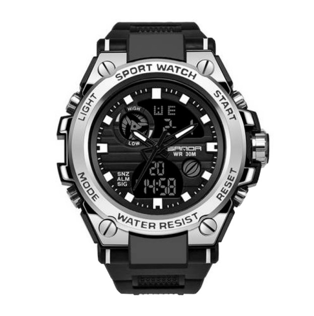 Sanda 739 Black-Silver