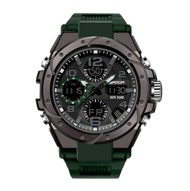 Sanda 6008 Green-Black