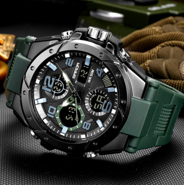 Sanda 6008 Green-Black