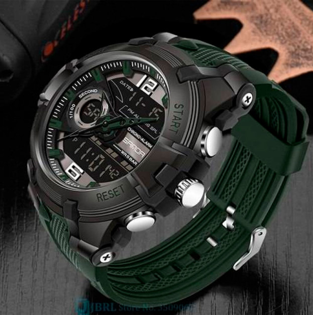 Sanda 6015 Green-Black