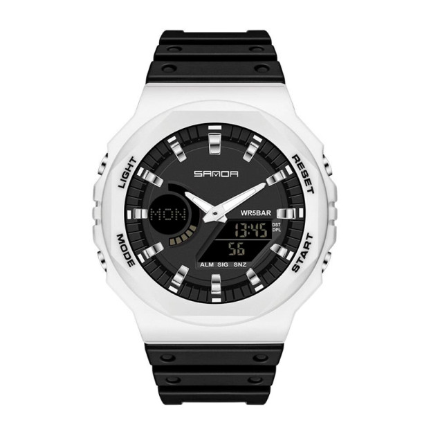 Sanda 6016 White-Black